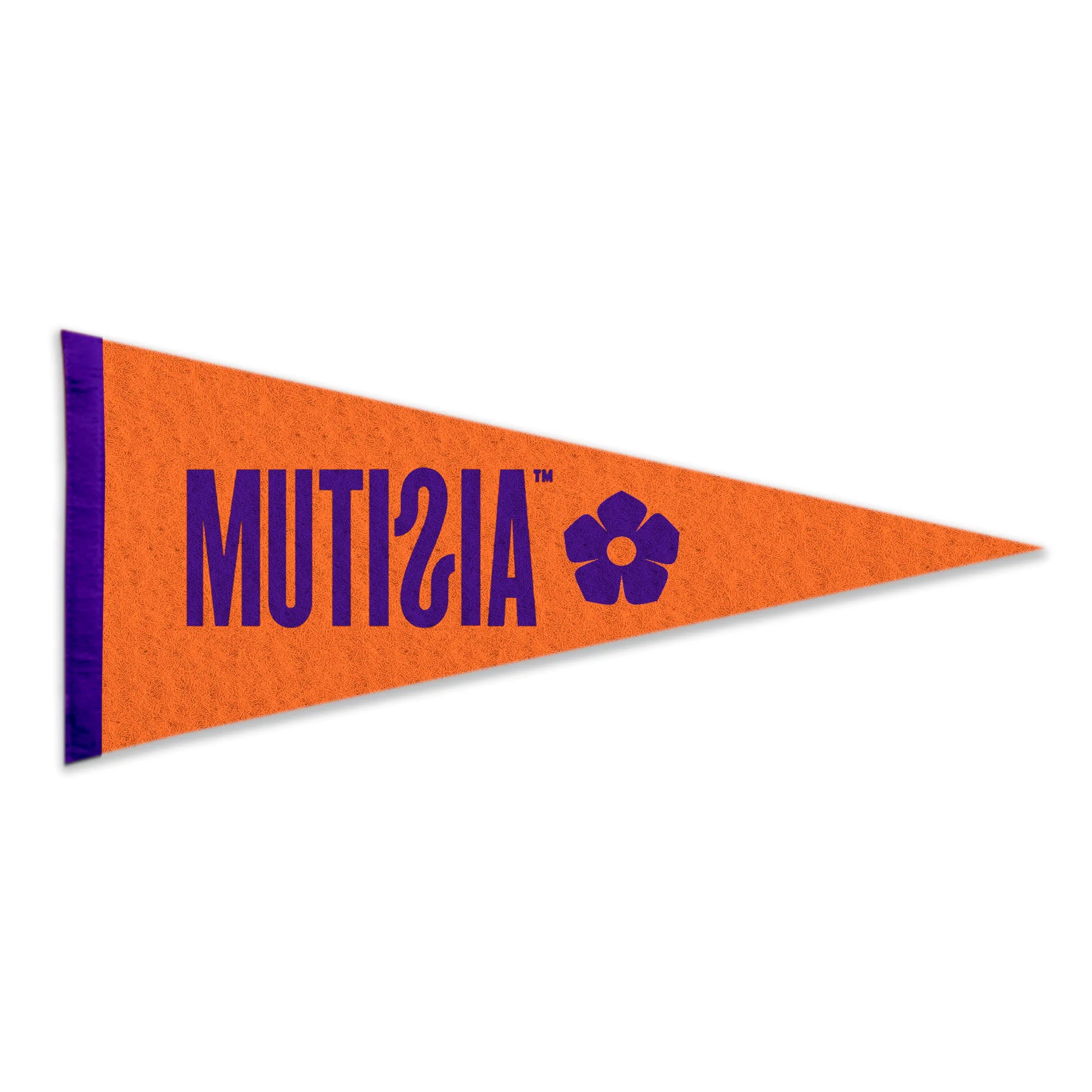 Wool Felt Pennant without Wood Pole - Heat Transfer 3