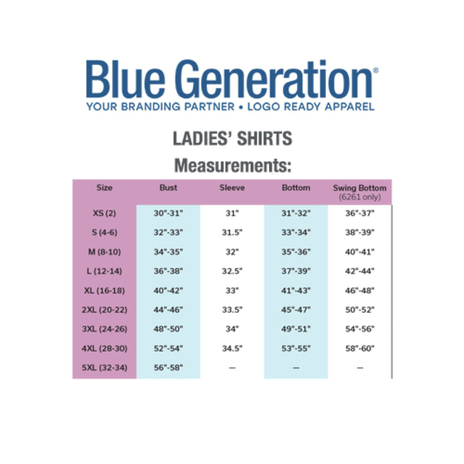 Blue Generation Easy Care 6.7 oz. 60/ 40 Cotton/ Polyester Ladies' Polo 3