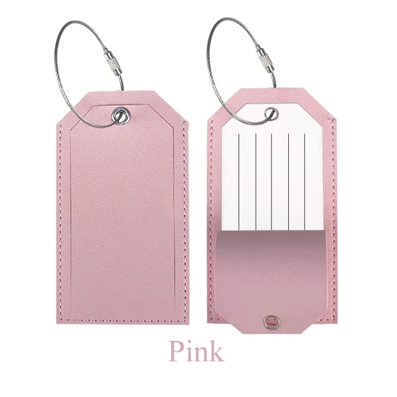 PU Leather Luggage Tag 9