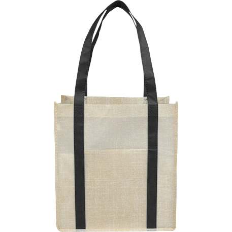 Pluto Recycled Non-Woven Small Grocery Tote 15