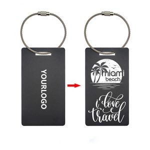 Personalized Metal Luggage Tag 4