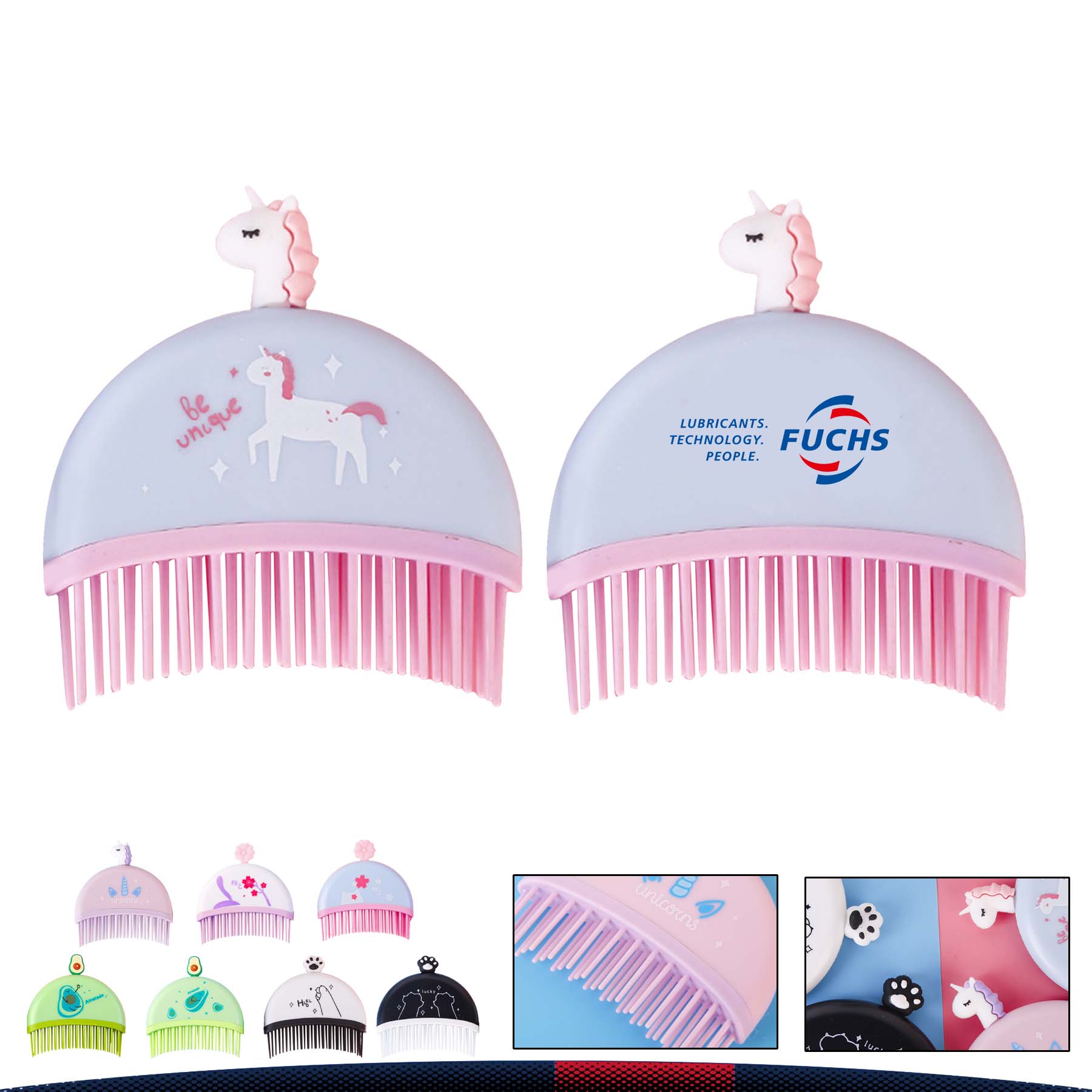 Cartoon Mini Hair Comb 5