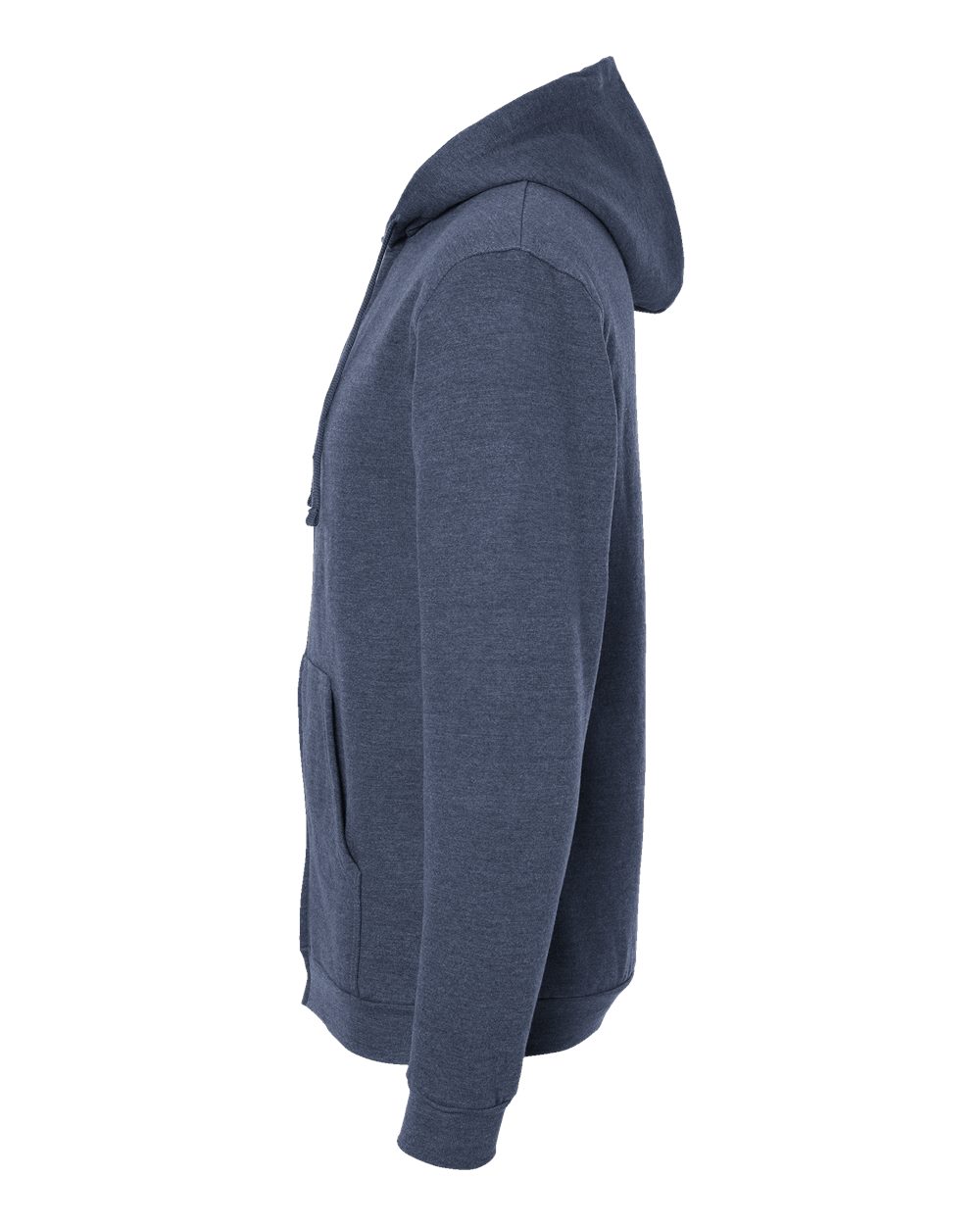 Unisex Full-Zip Hooded Sweatshirt - 331 35