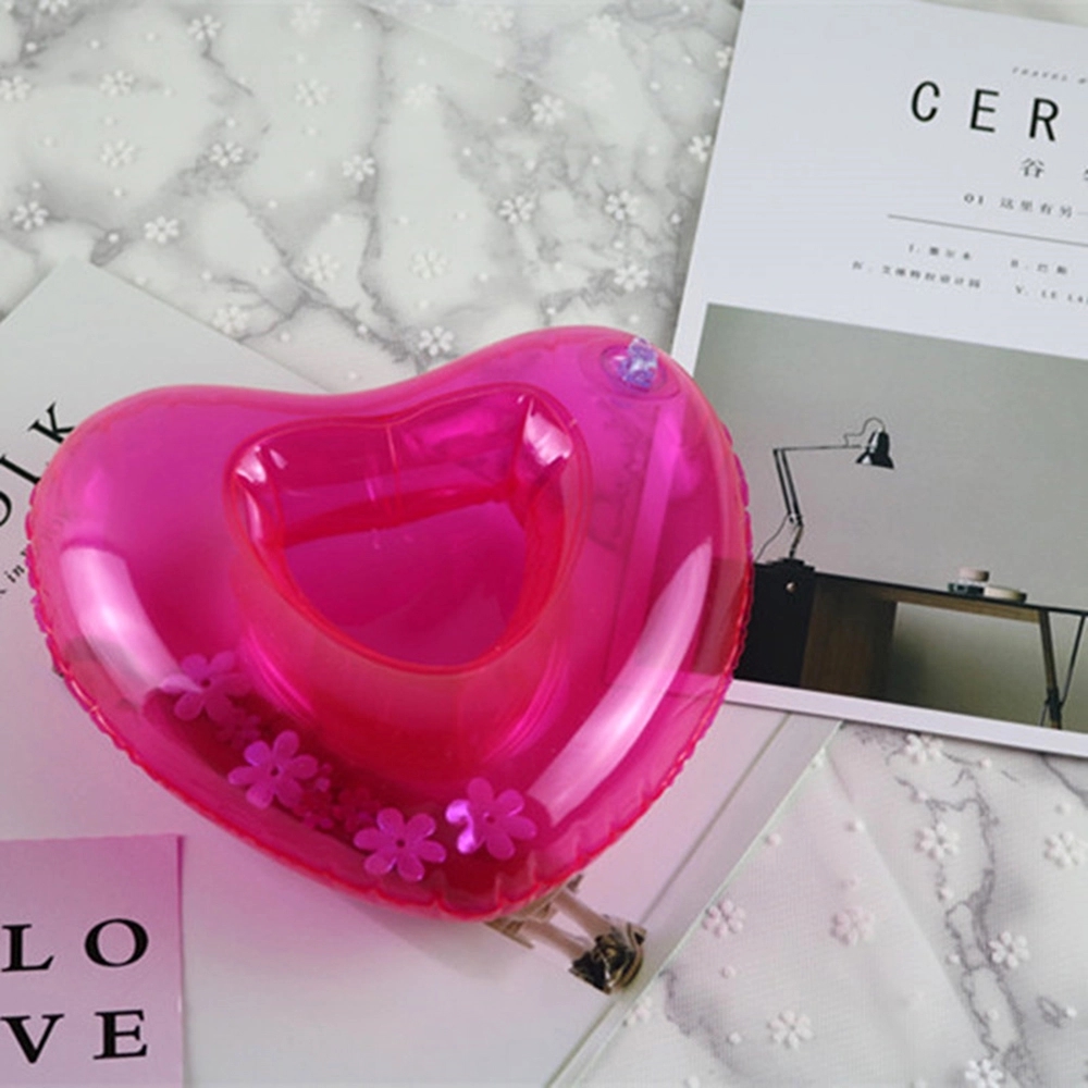 Inflatable Heart Shape Floating Coaster 2