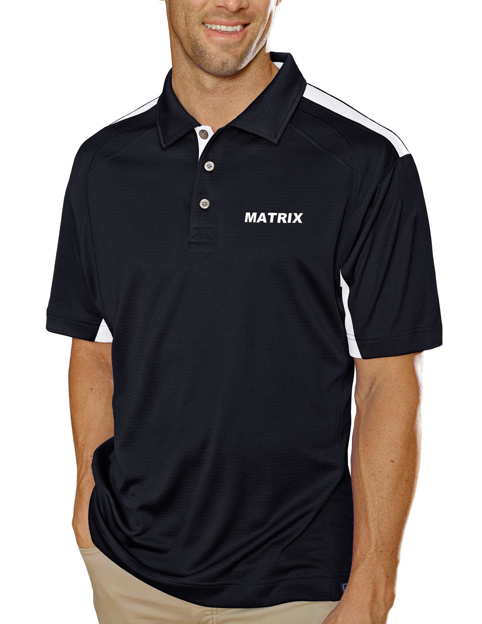 Men's Matrix Big Ottoman Polo Shirt 11
