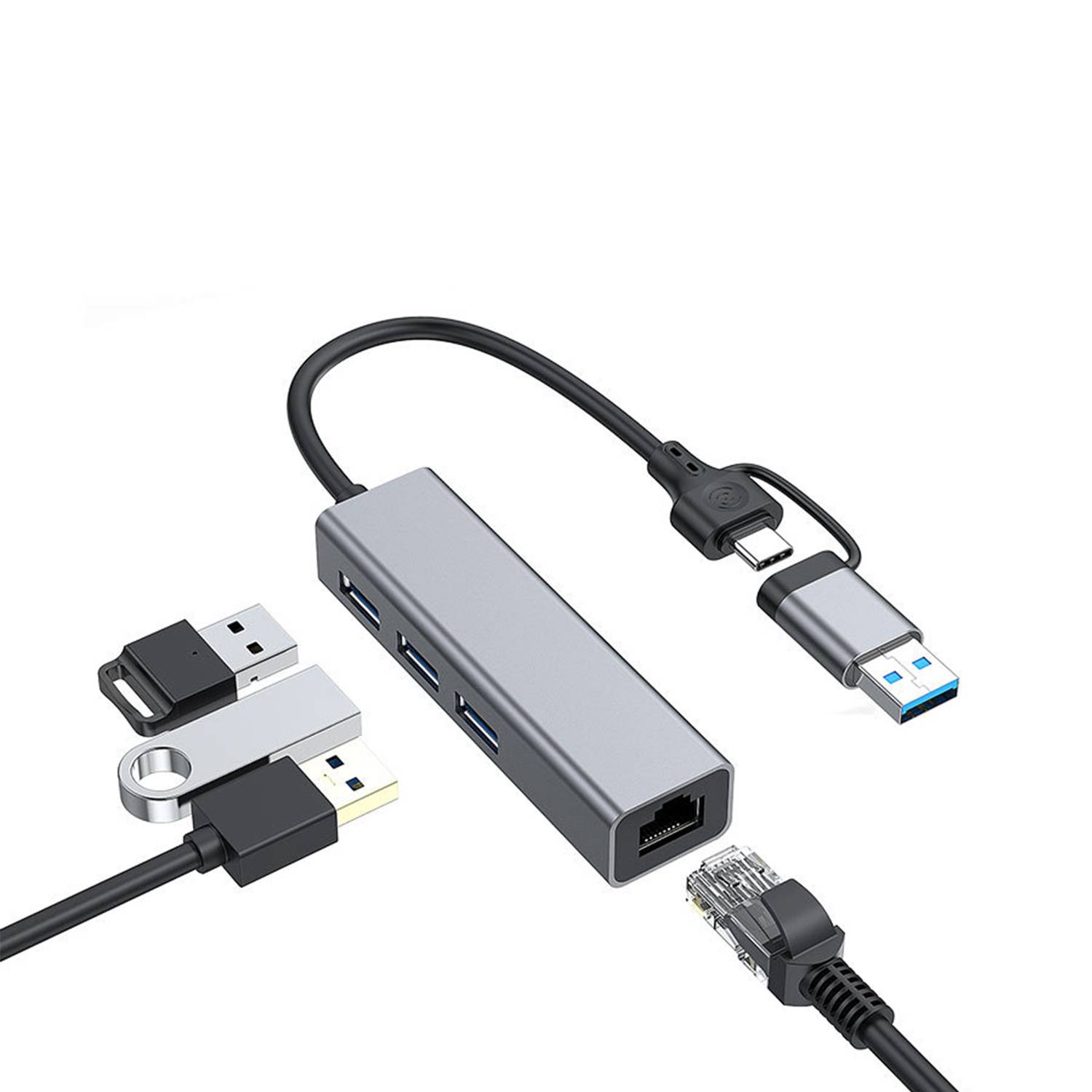 USB Hub With Network Interface 3
