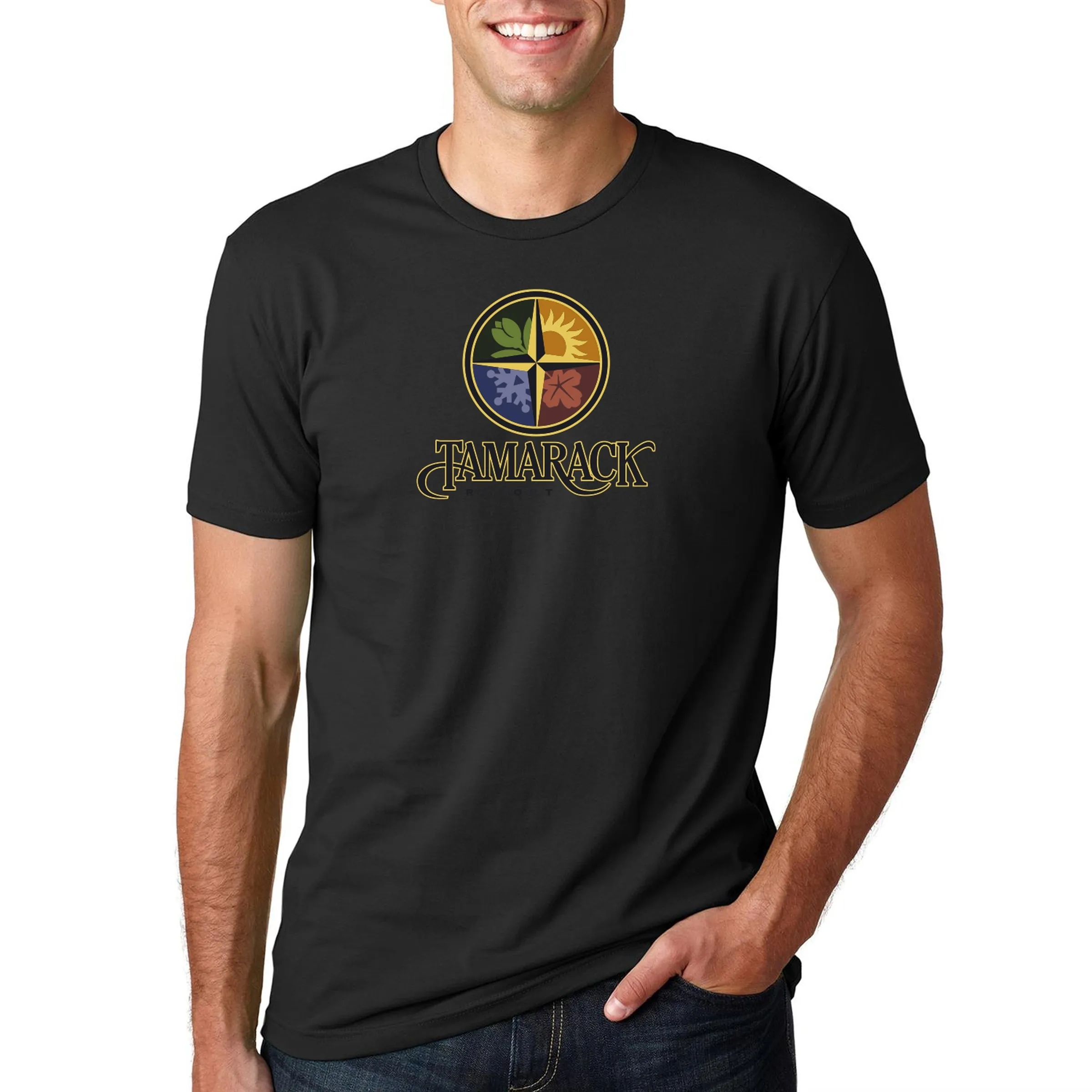 Next Level Men's Cotton Crew 75