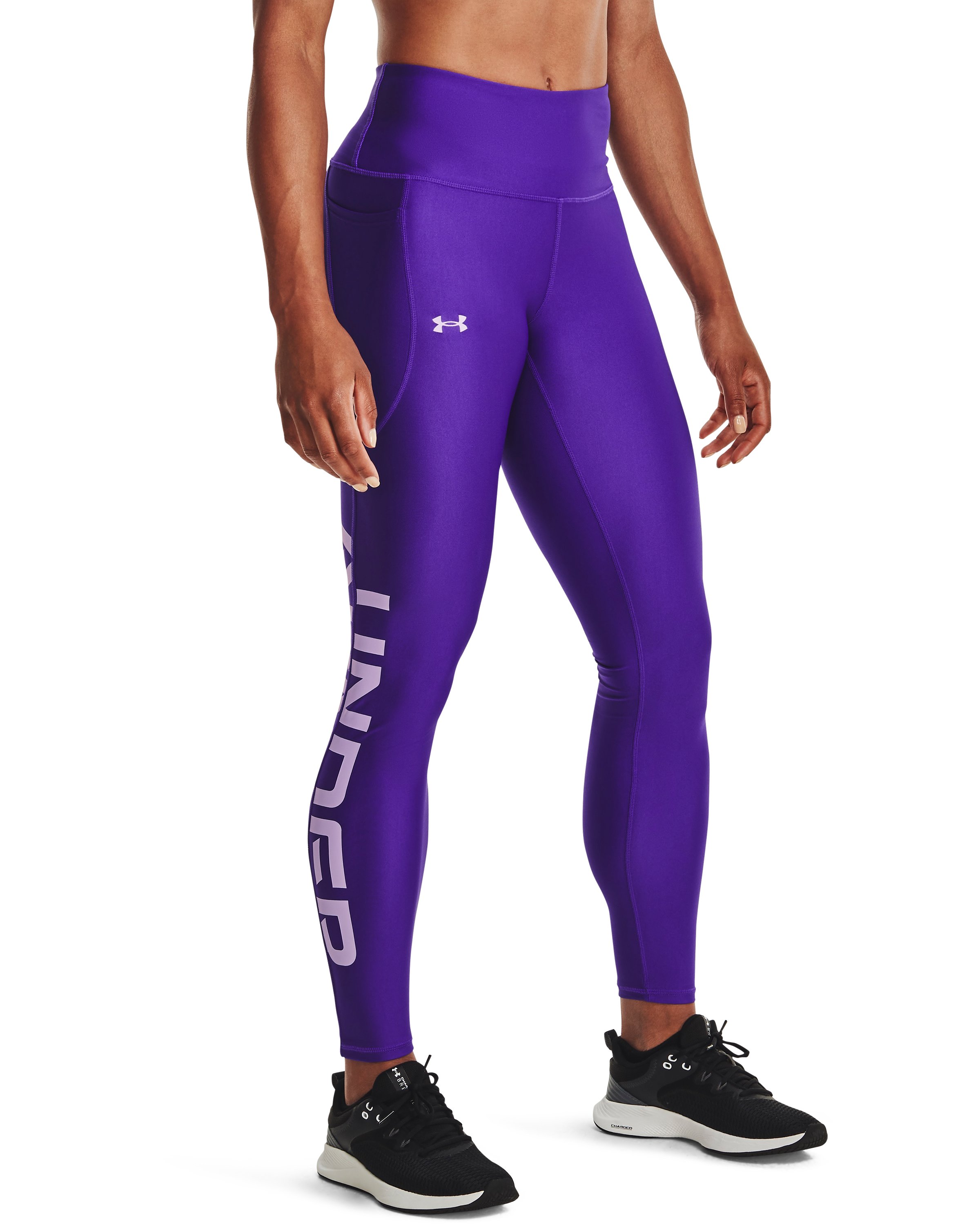 HeatGear No-Slip Waistband Women's Full-Length Leggings 4