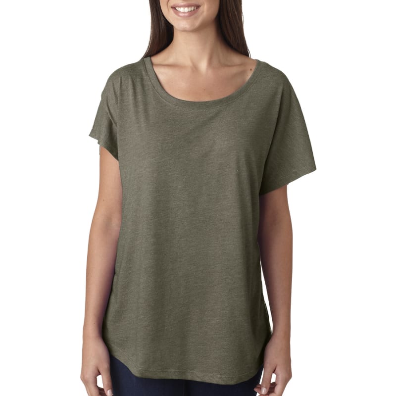 Next Level Apparel Ladies' Triblend Dolman T-Shirt 9