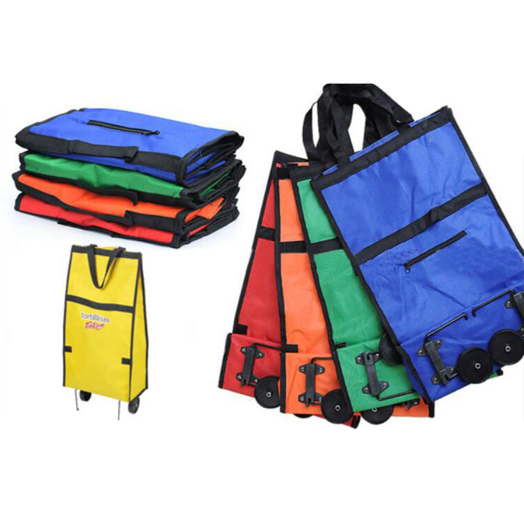 Collapsible Wheeled Shopping Cart