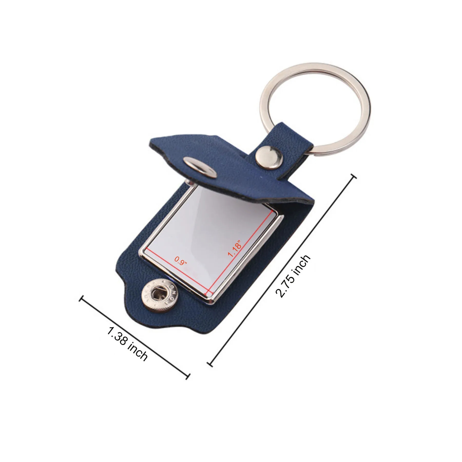 PU Photo Frame With Keychain 1