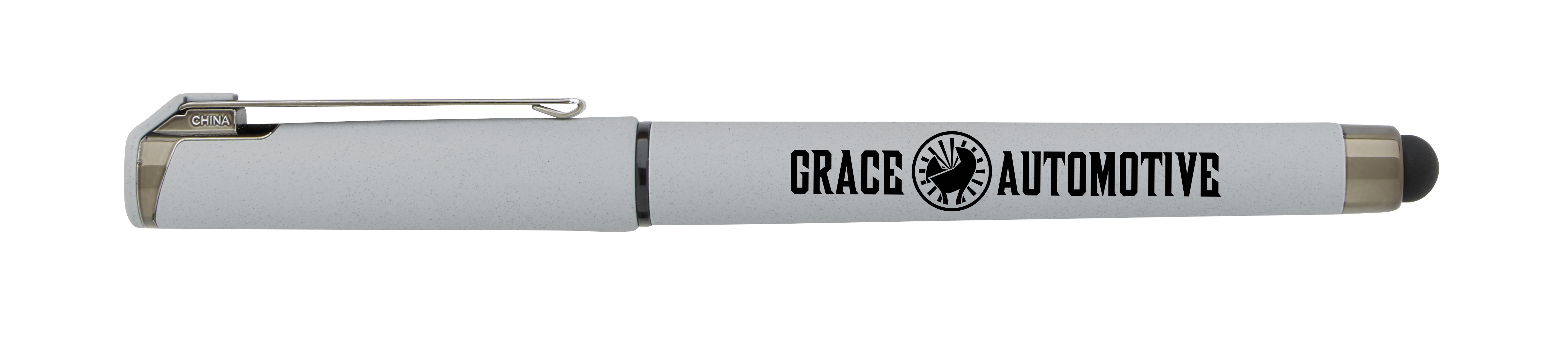 Good Value™ Cali Stylus Gunmetal Suede RABS Pen 140