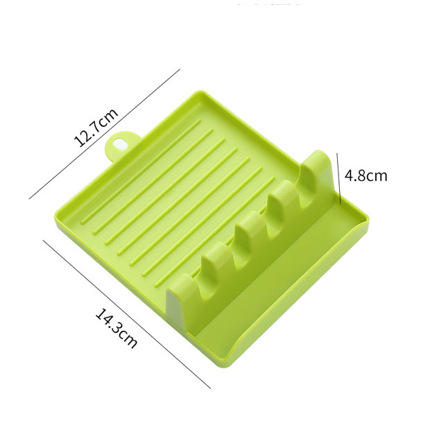 Kitchen Silicone Utensil Rest 3