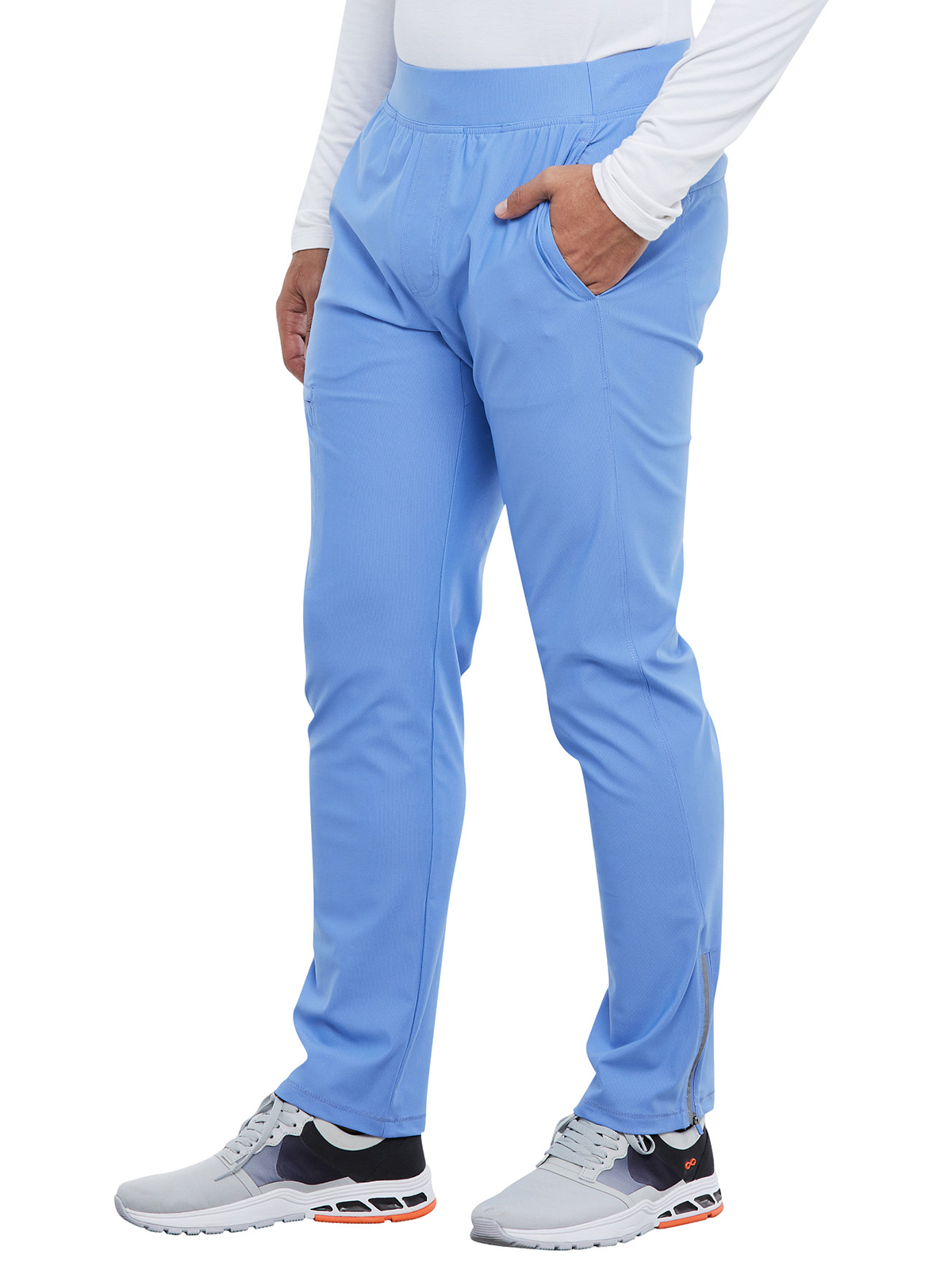 Cherokee - Form - Men's 5-Pocket Faux Front Fly Tapered Leg Pant 2