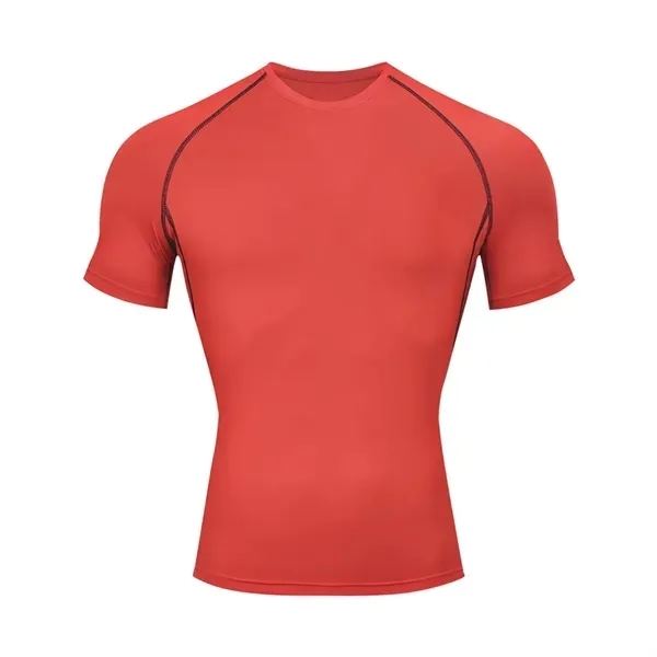 Compression Short Sleeve - Breathable Performance Top 9
