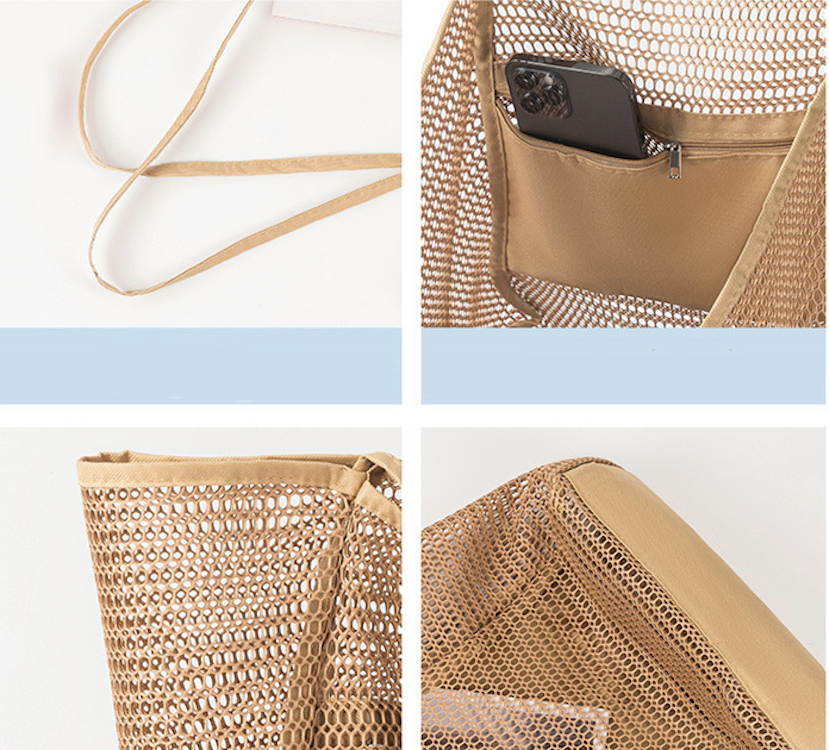 BeachNylon Mesh Tote Bag 13