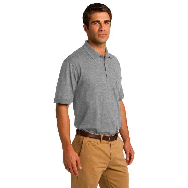 Port & Company Core Blend Jersey Knit Pocket Polo. 23