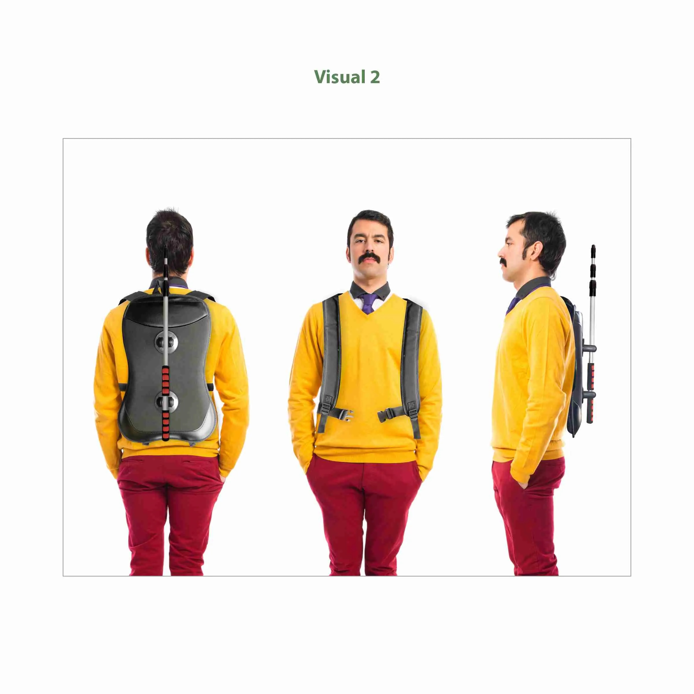 Backpack Flags - Hardware Only 5