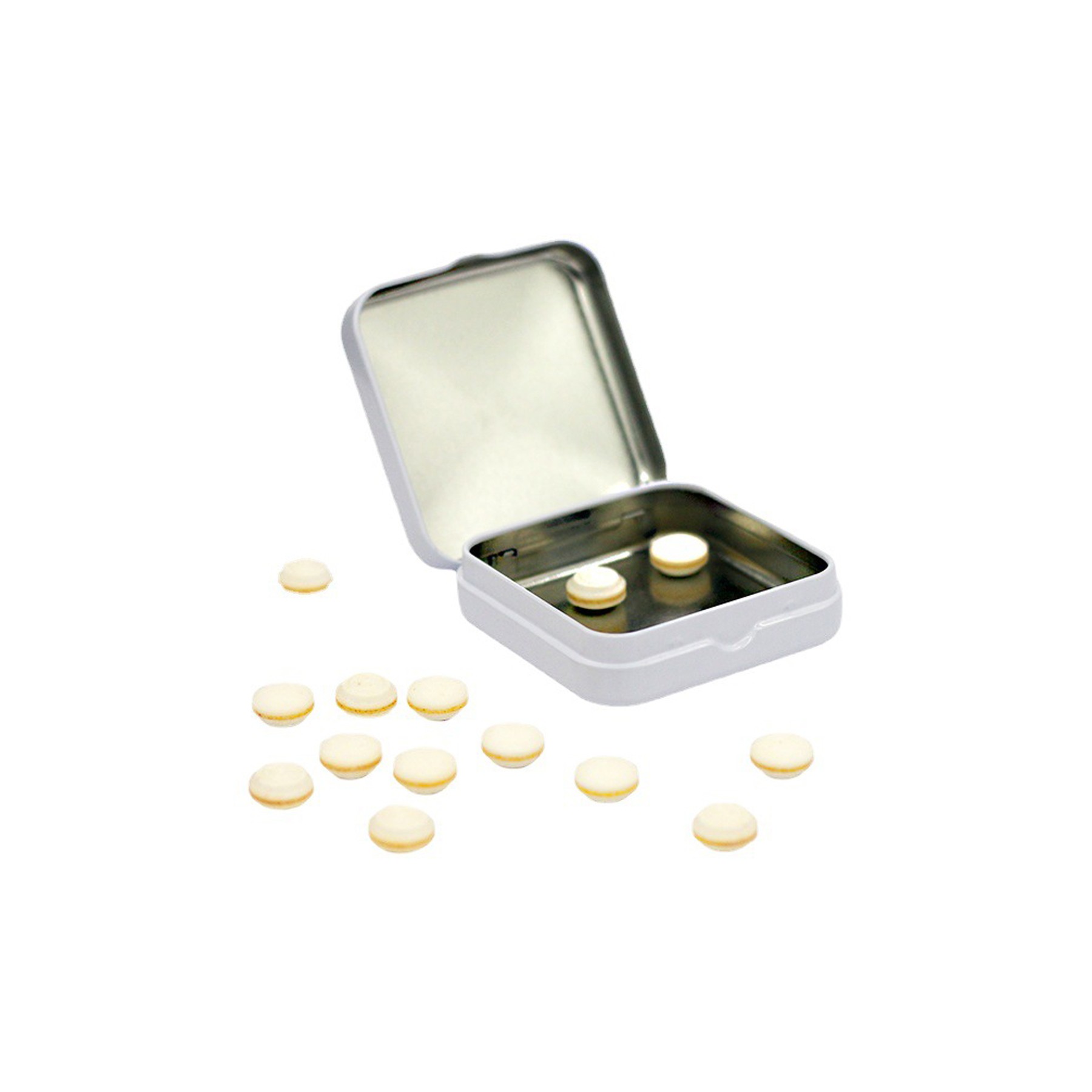 Square Iron Pill Box Organizer 9