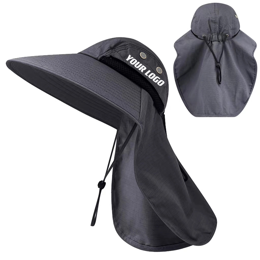 Protection Sun Caps With Large Neck Flap 2