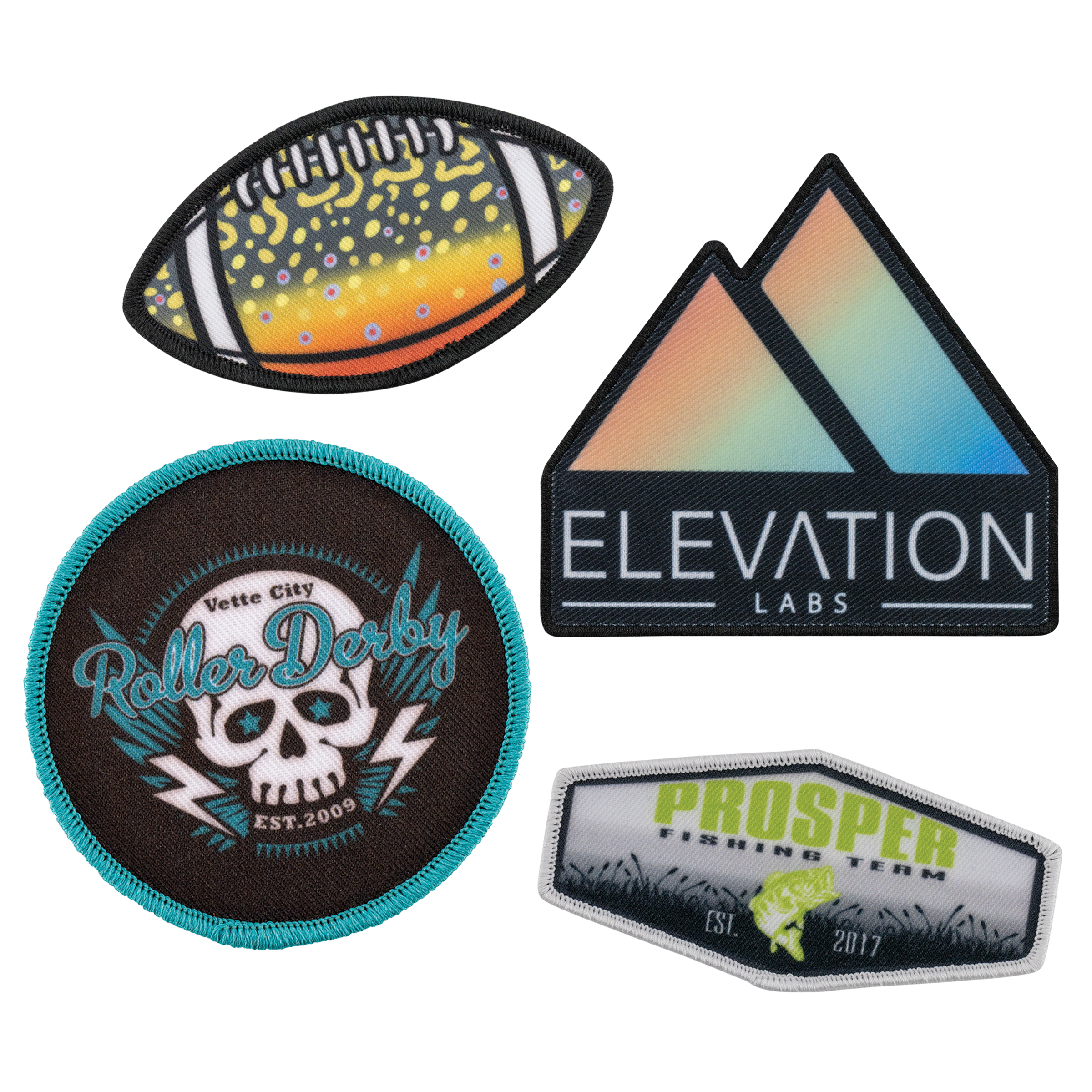 Custom Sublimated Patches (3")