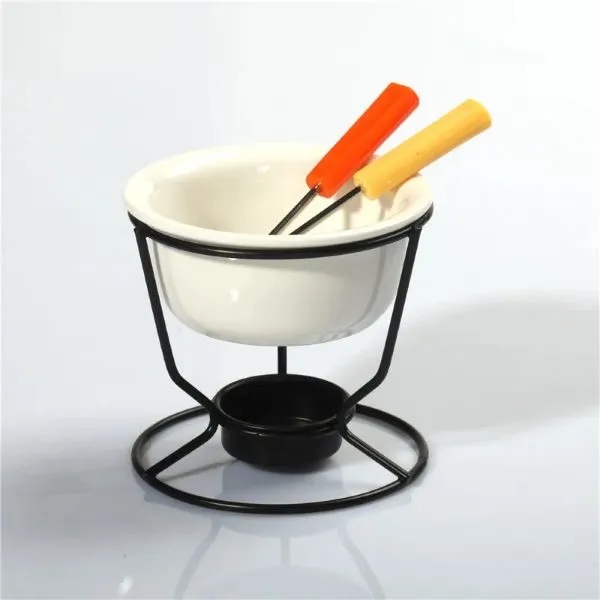 Custom Ceramic Chocolate Fondue Set 6