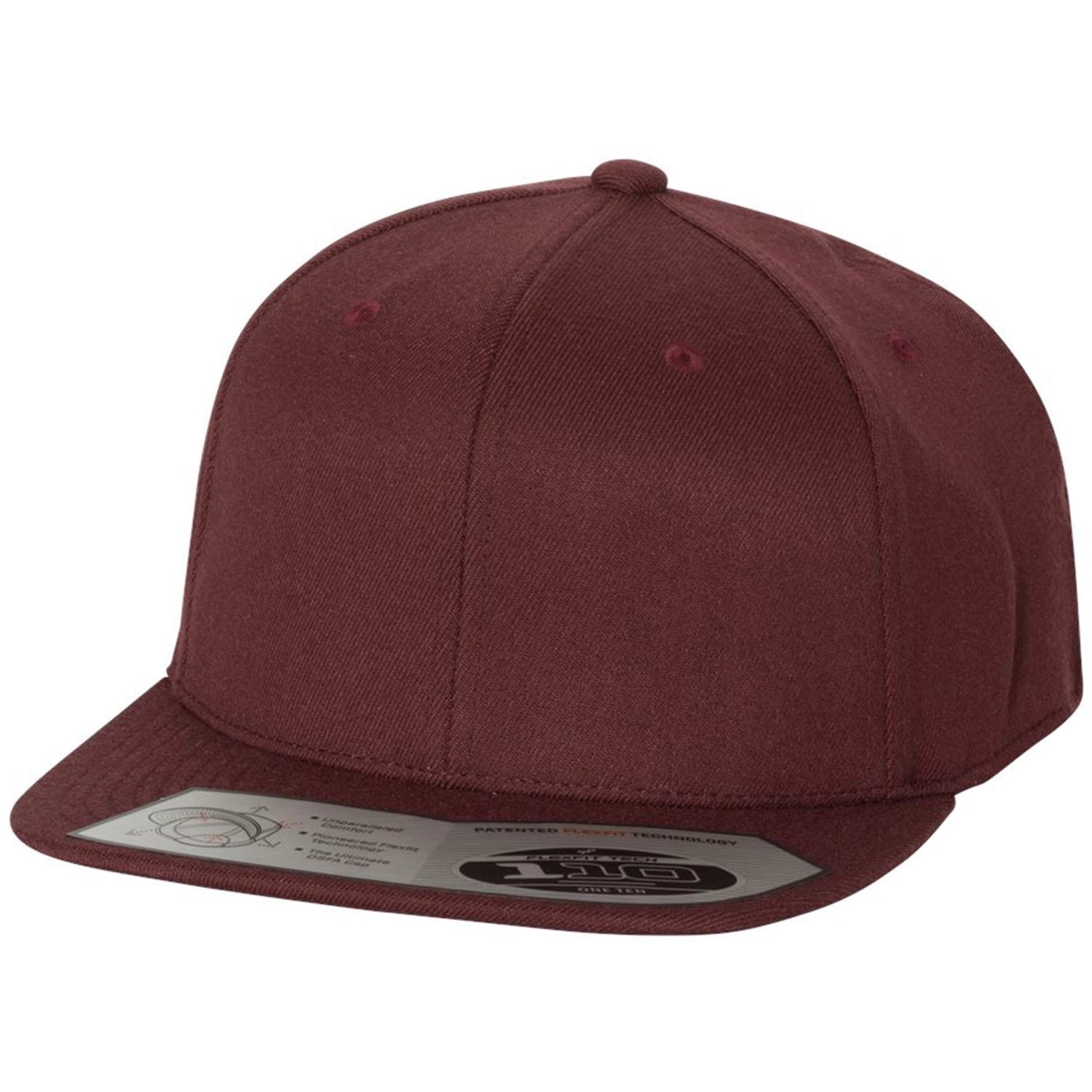 FlexFit - 110 Flat Bill Snapback Cap 4