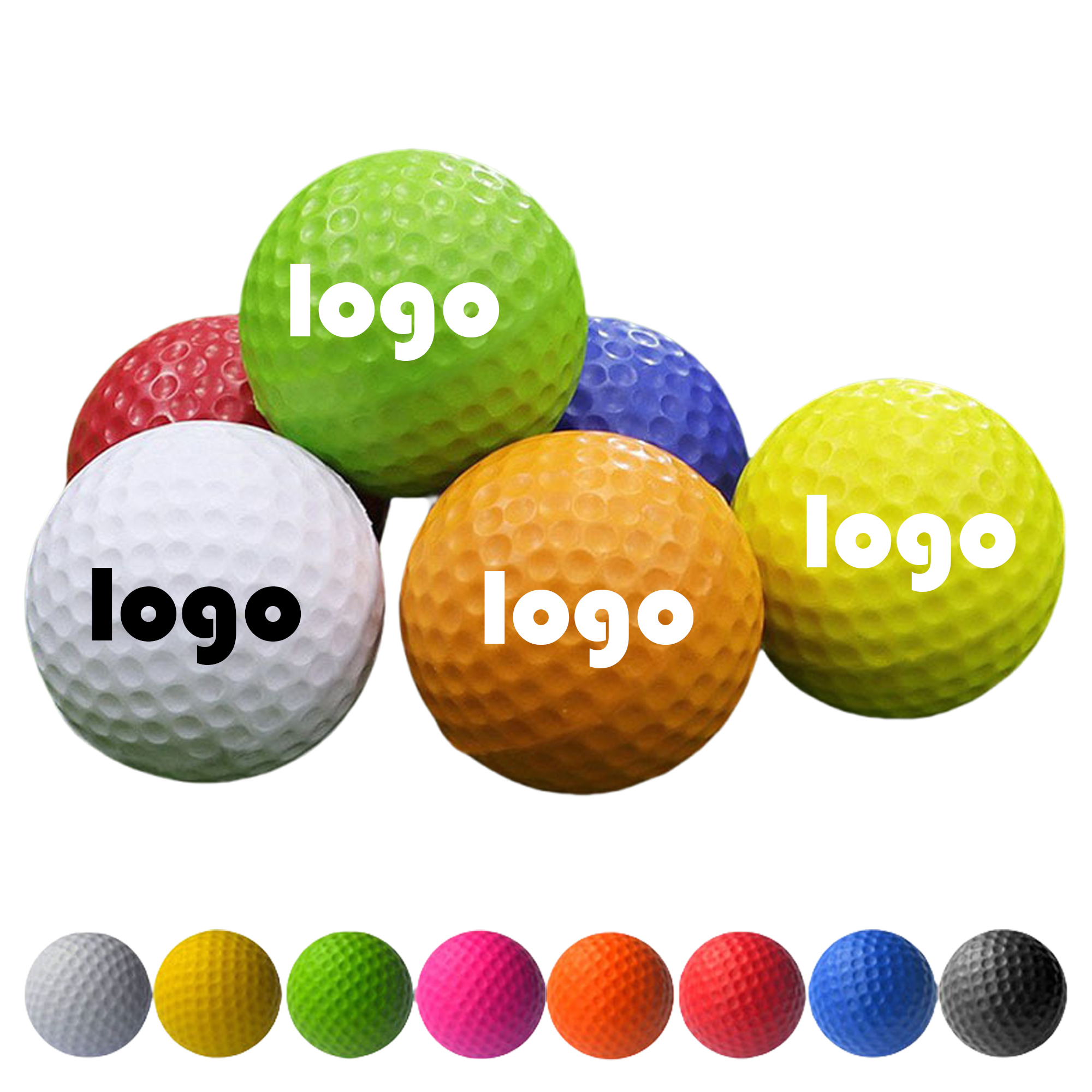 Multi Color Soft Sponge Golf Balls 1