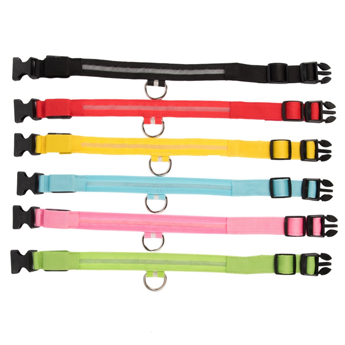 Rechargeable Glowing Pet Safety Collar 4