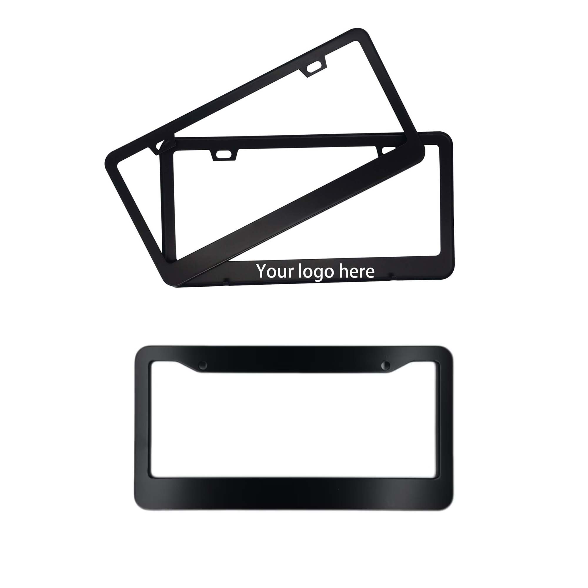License Plate Frame Aluminum Alloy 2