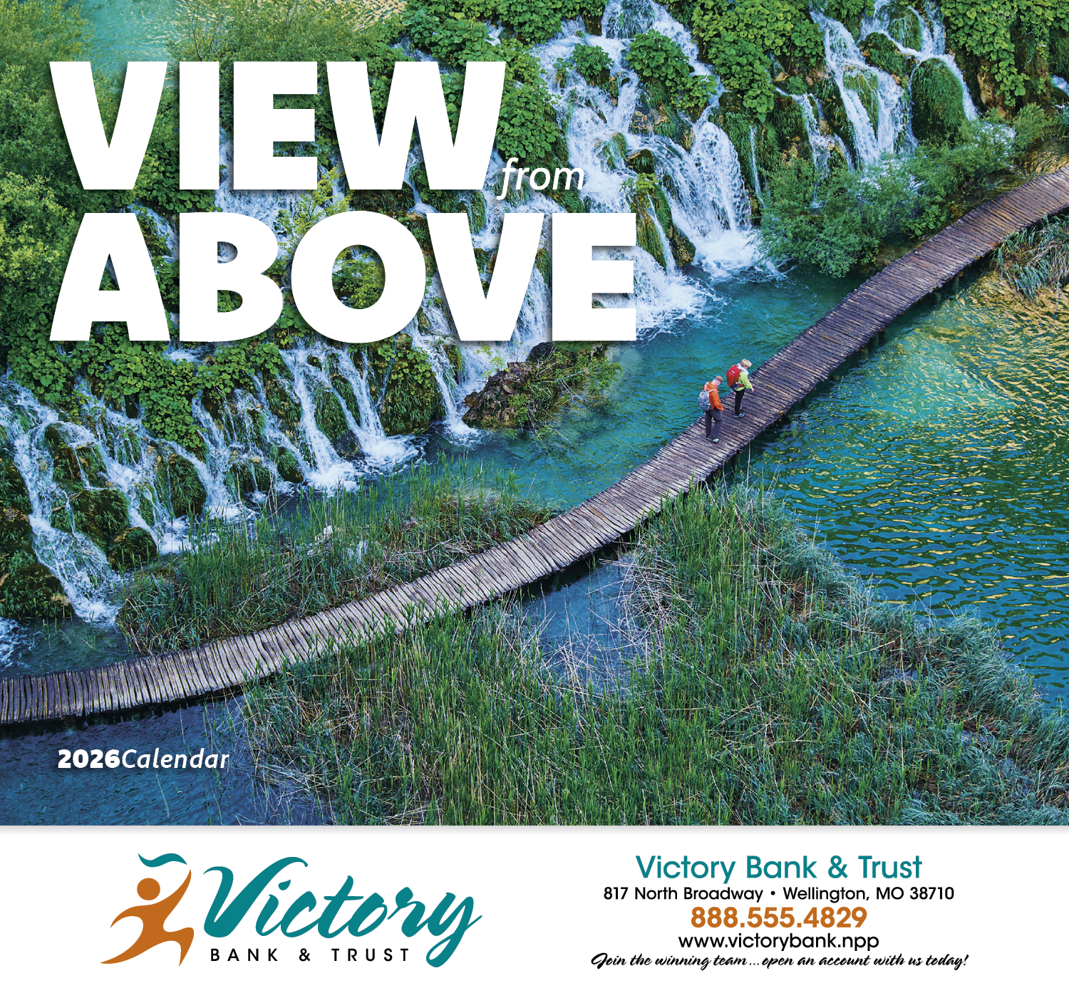 Good Value™ View from Above - Stapled Calendar 5