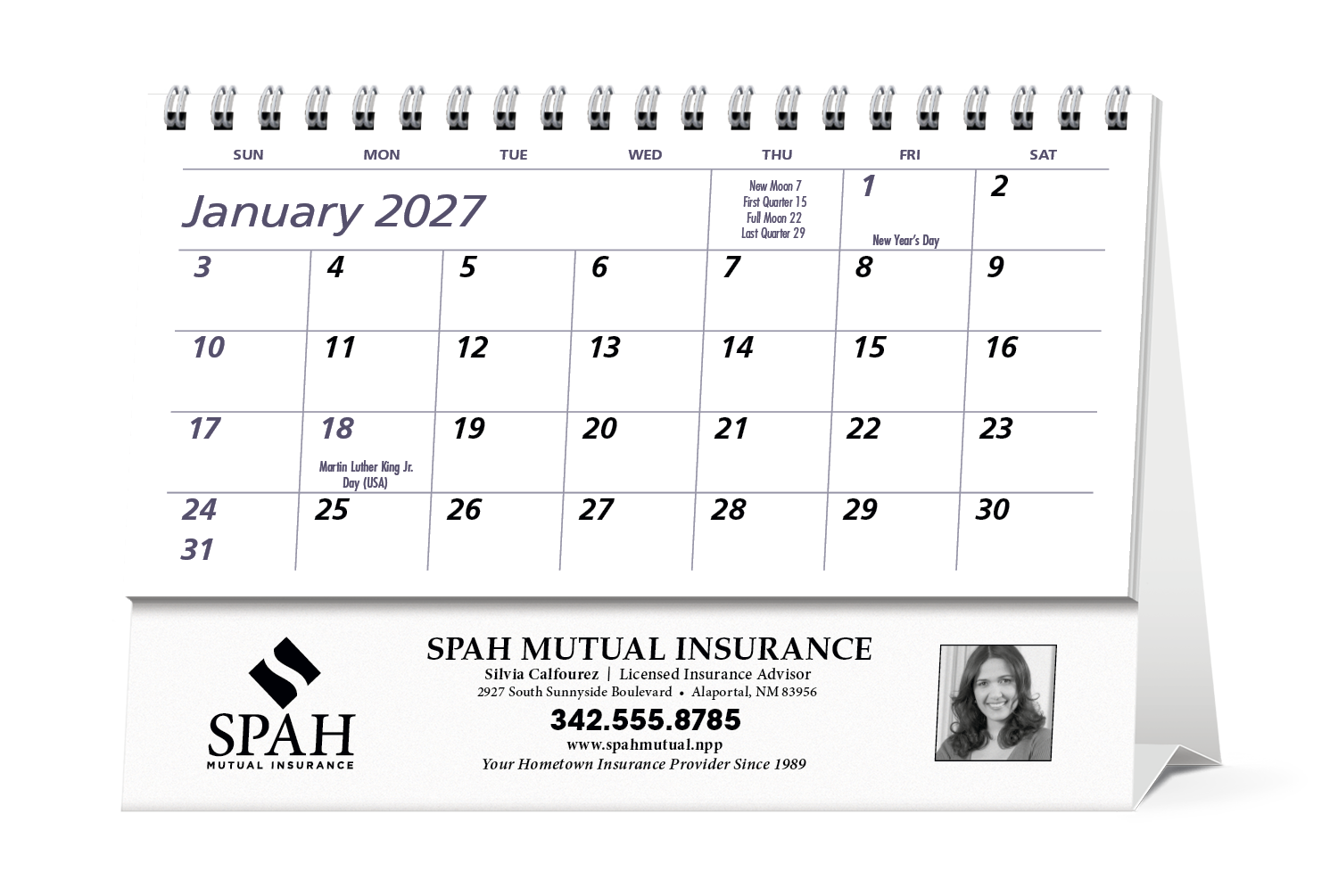 Triumph® Calendars Econo Desk Calendar 21