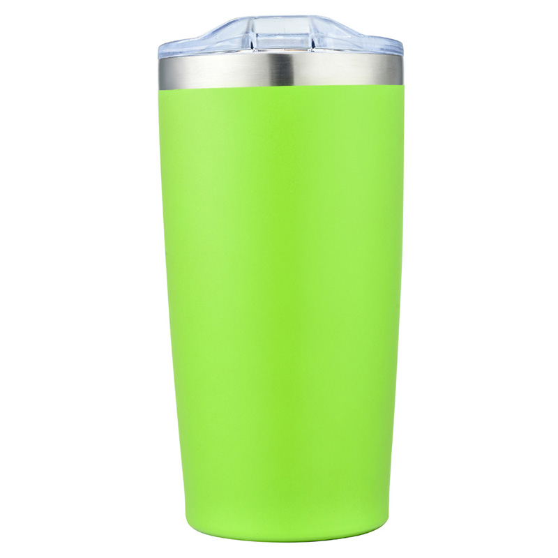 20oz. Stainless Steel Hot / Cold Beverage Tumbler with Slide Lid 12