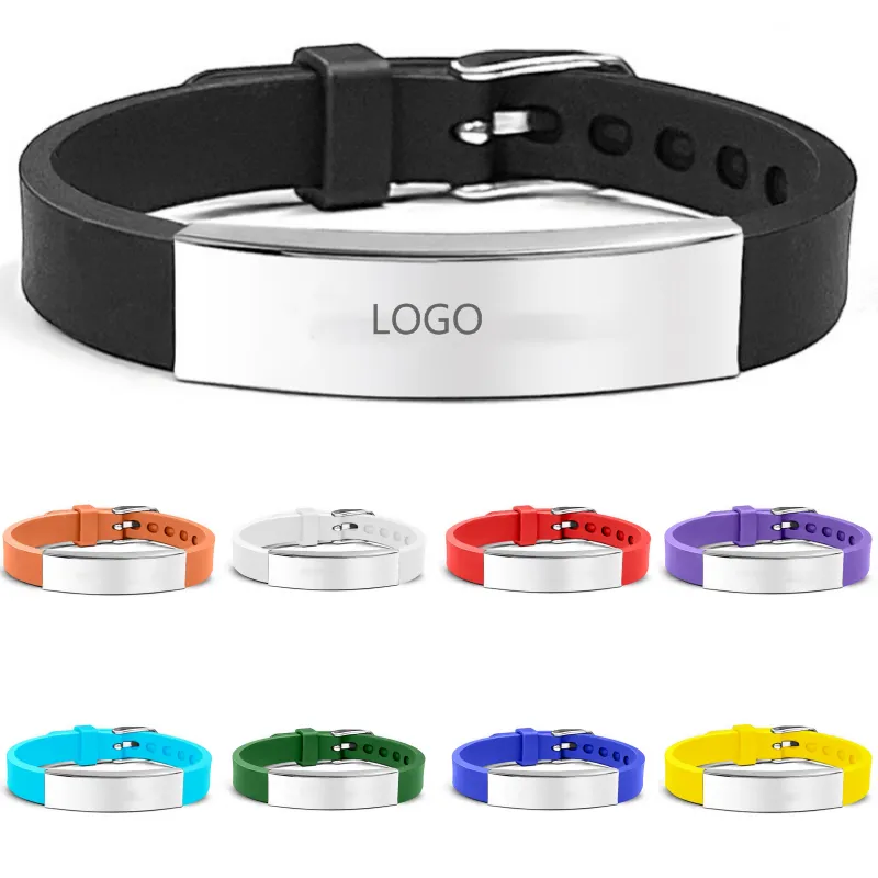 Stainless Steel Silicone Bracelet 2