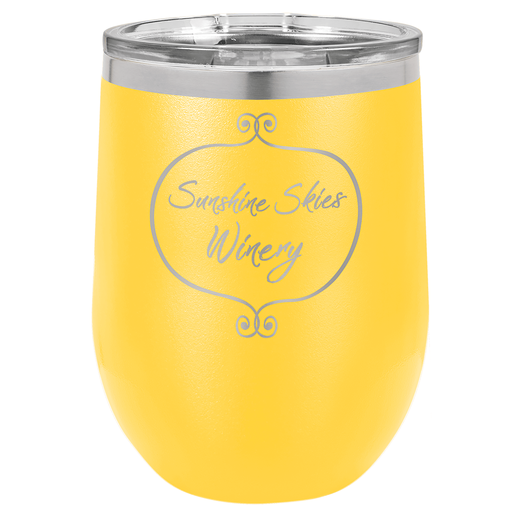 12 Oz. Stainless Steel Vacuum Insulated Stemless Wine Tumbler With Lid 13