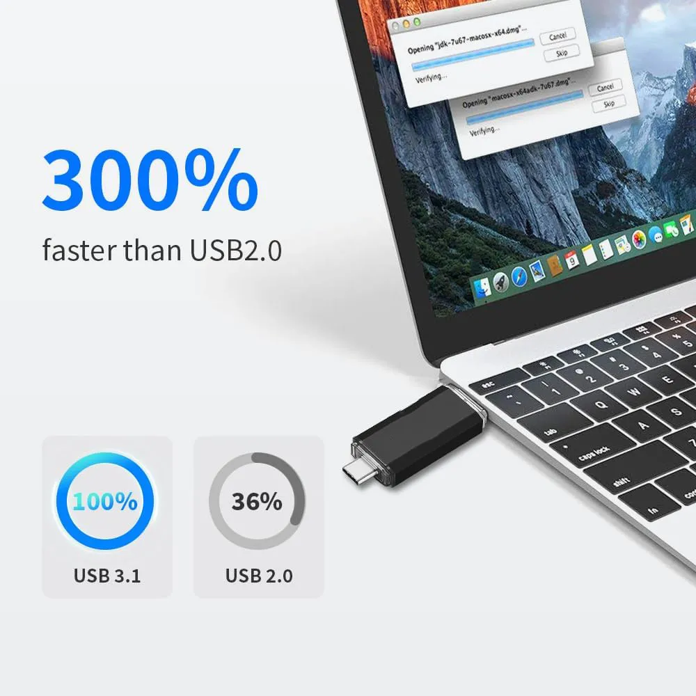 128 Gb 2 In 1 Typec & Usb Driver 2.0 5