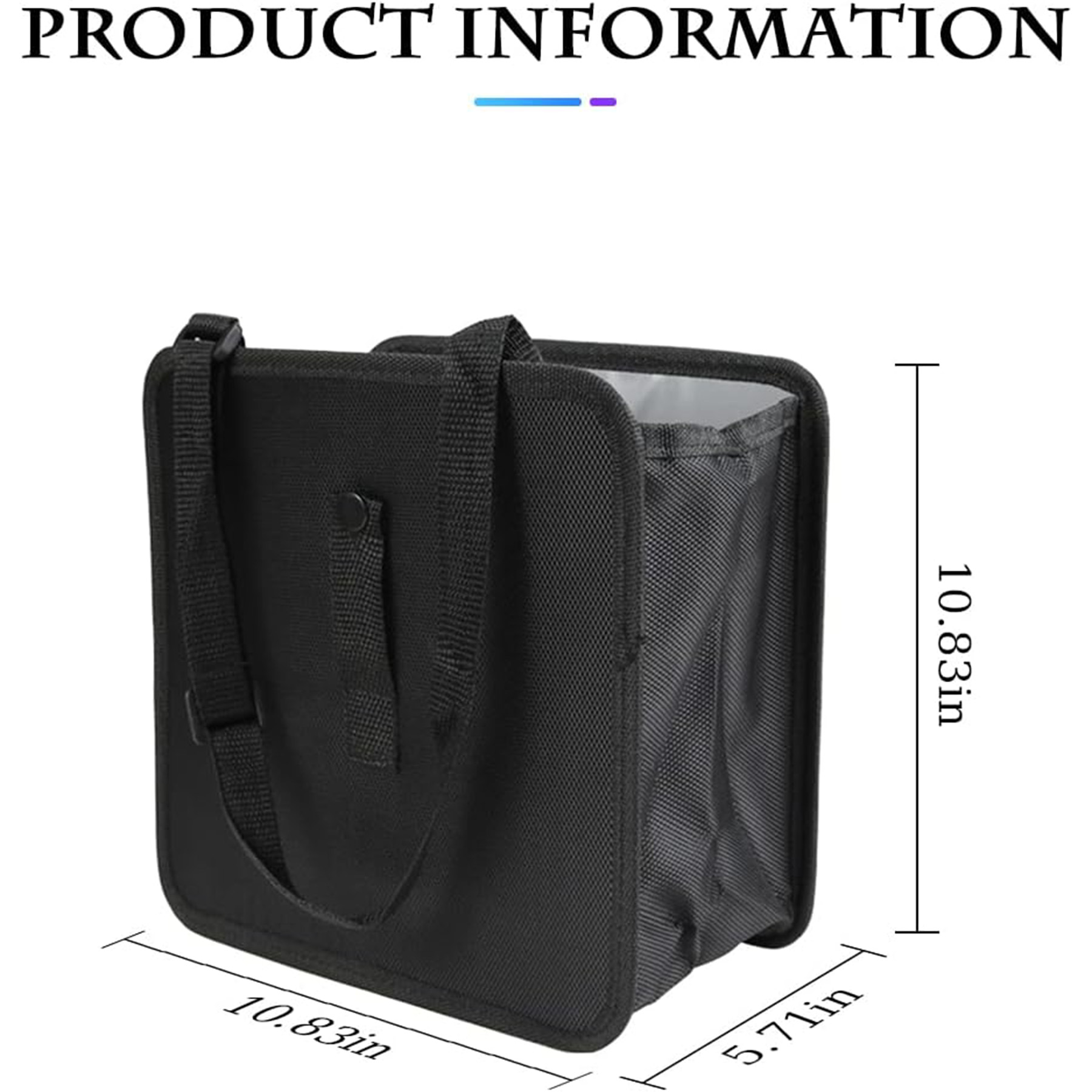 Foldable Car Trash Can 4