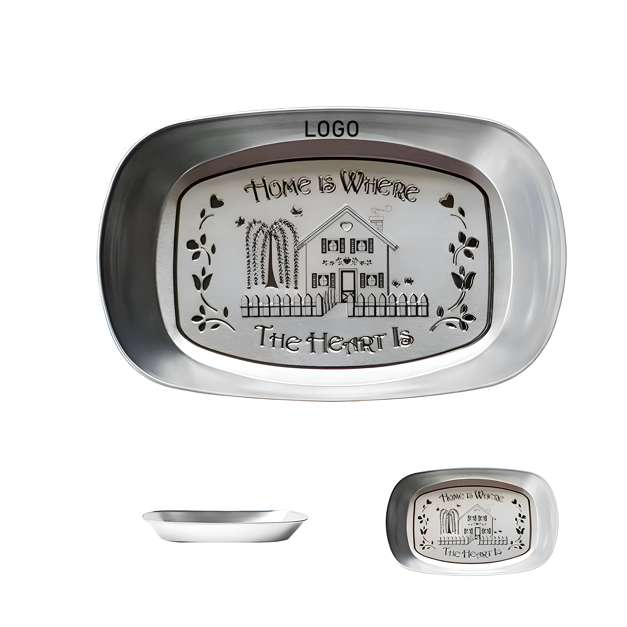 Exquisite Iron Fruit Plate 3