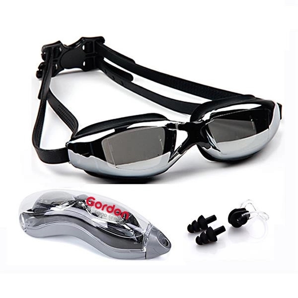 Anti-Fog Plating Adult Swimming Goggles 3