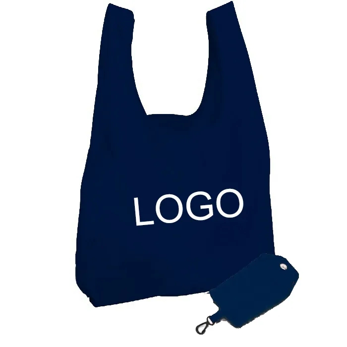 Folding Nylon Tote With Pouch 6