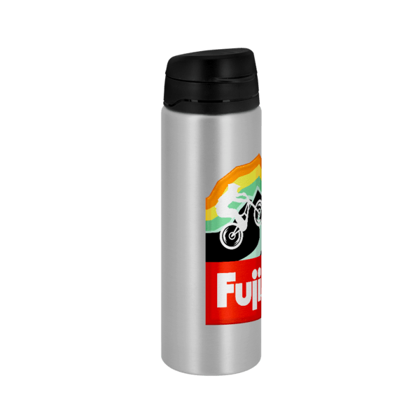 FastFlow Recycled Aluminum Bottle with Flip Lid, custom water bottle with logo imprint 113