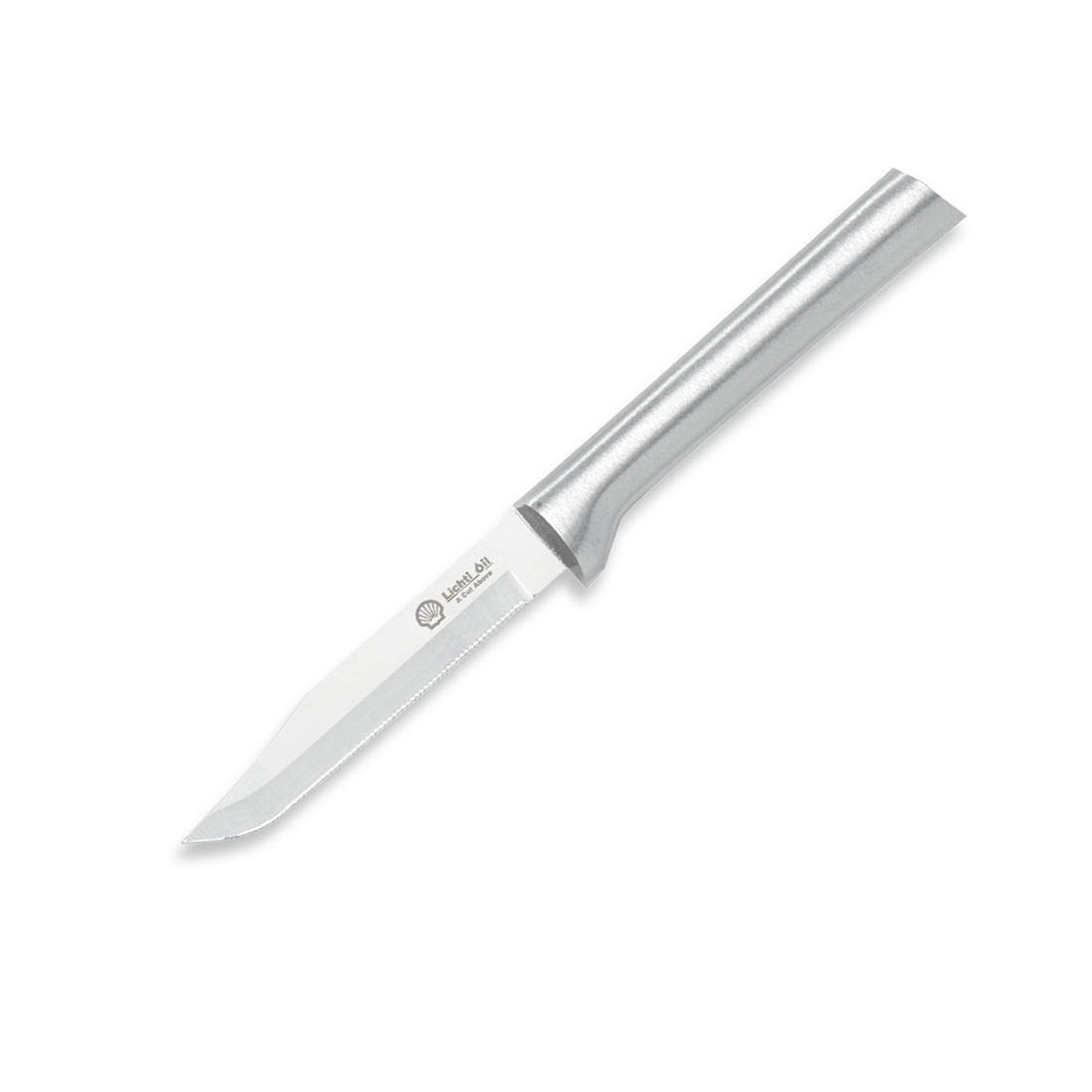 Serrated Regular Paring Knife w/Silver Handle 2