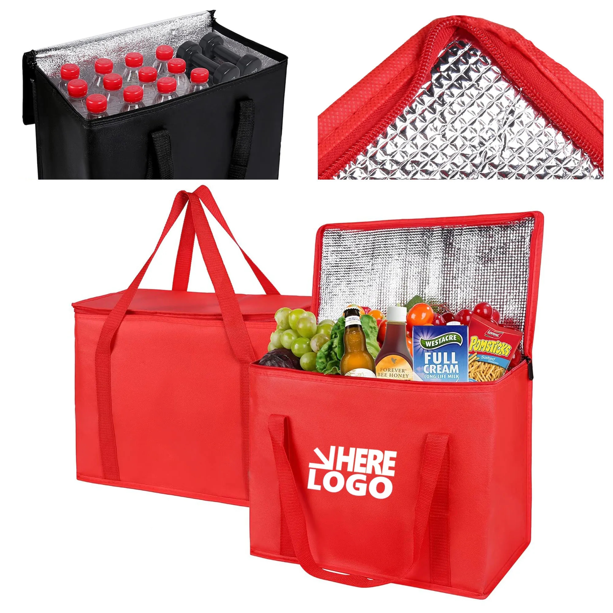 Insulated Grocery Shopping Bags 7