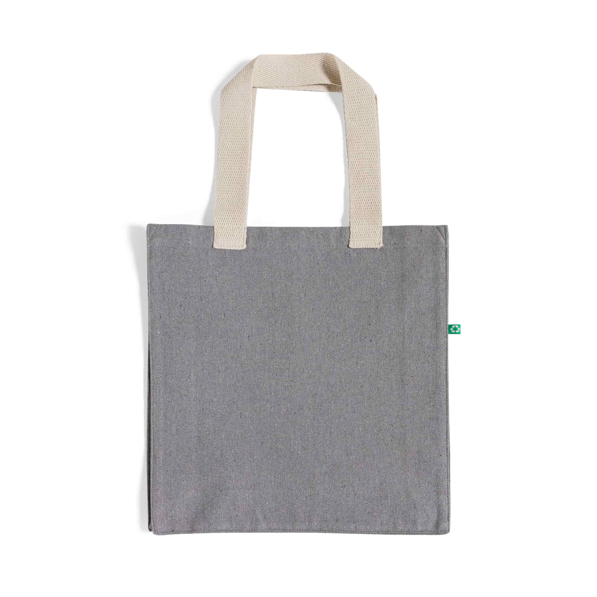 Recycled Canvas Trendy Shopper Tote Bag 21