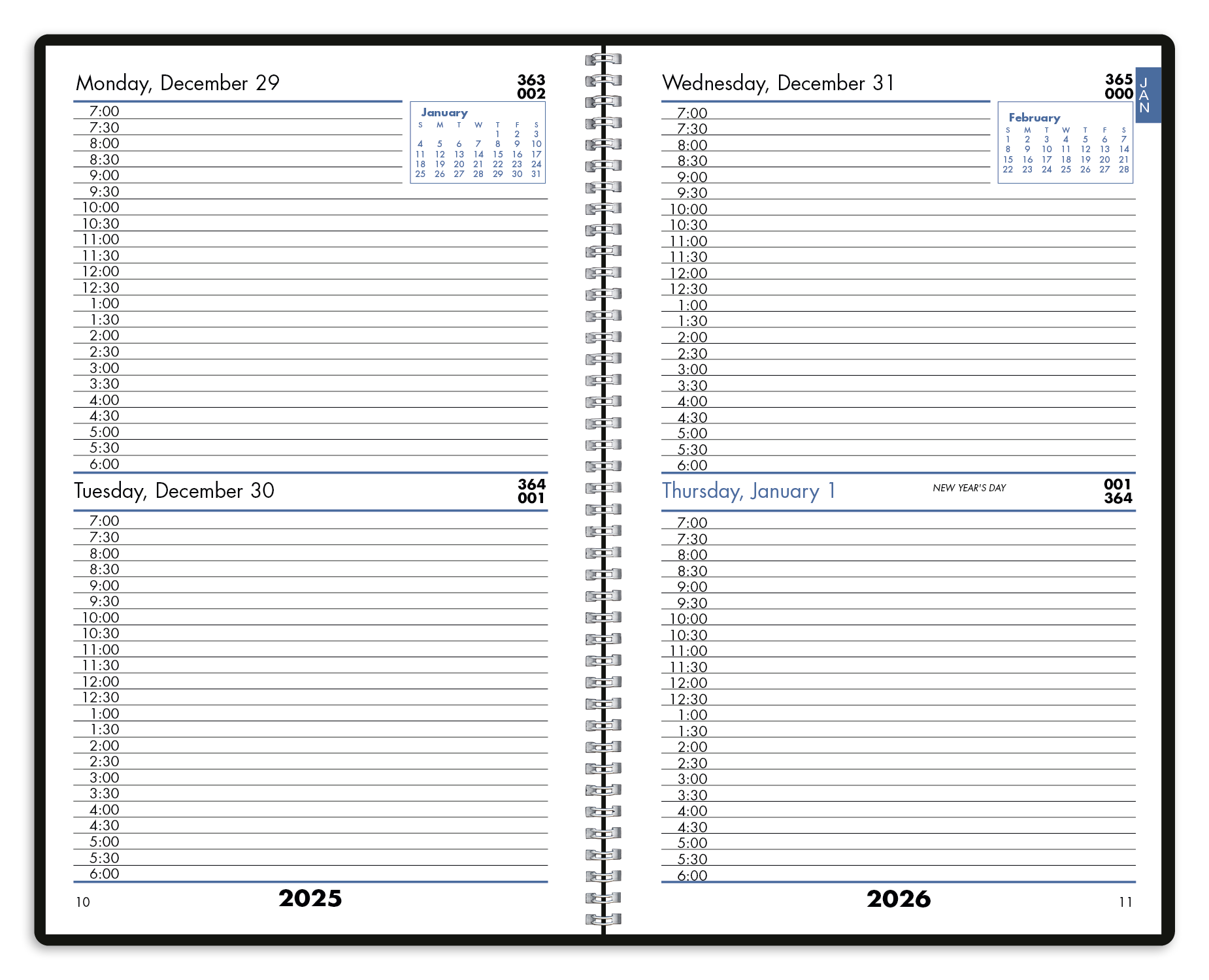 Triumph® Calendars Classic Time Manager 10