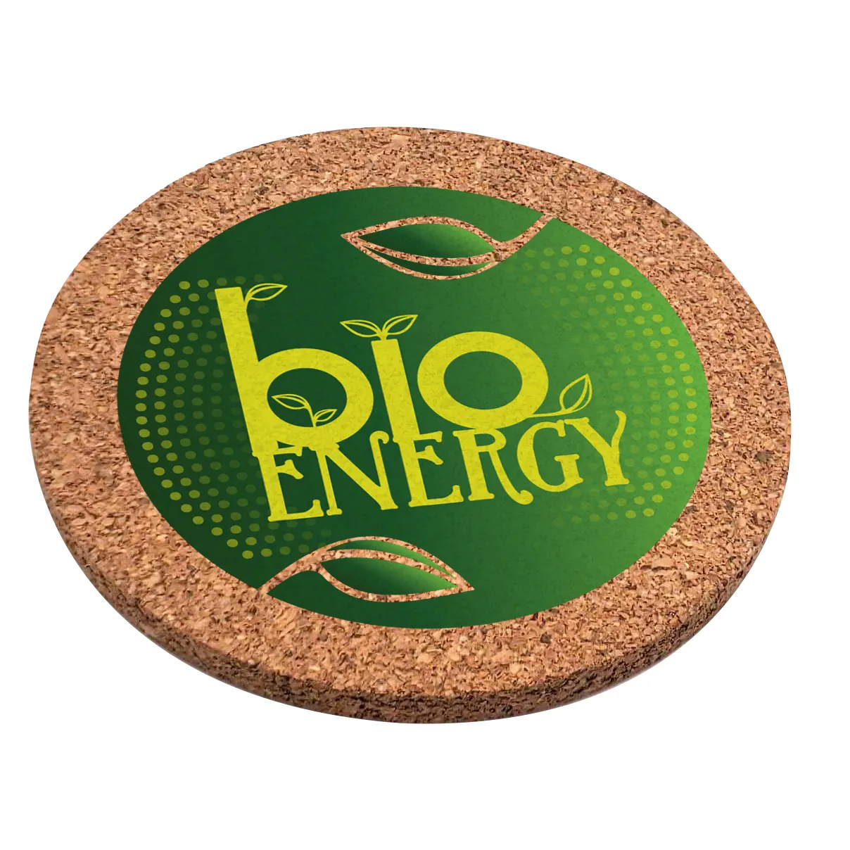 Cork Wood Coaster - Full Color Graphic 2
