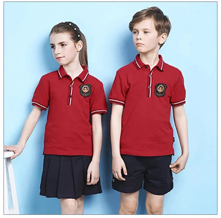 Custom 100% Bamboo Fiber Polo School Uniform 4