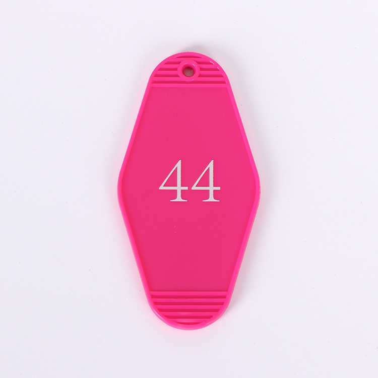 Motel Key Tag W/ Keyring 8