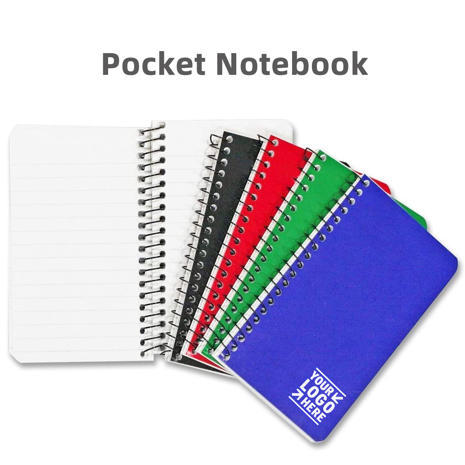 6" x 4" 50 Sheets Lined College Ruled Paper Pocket Notebook 2