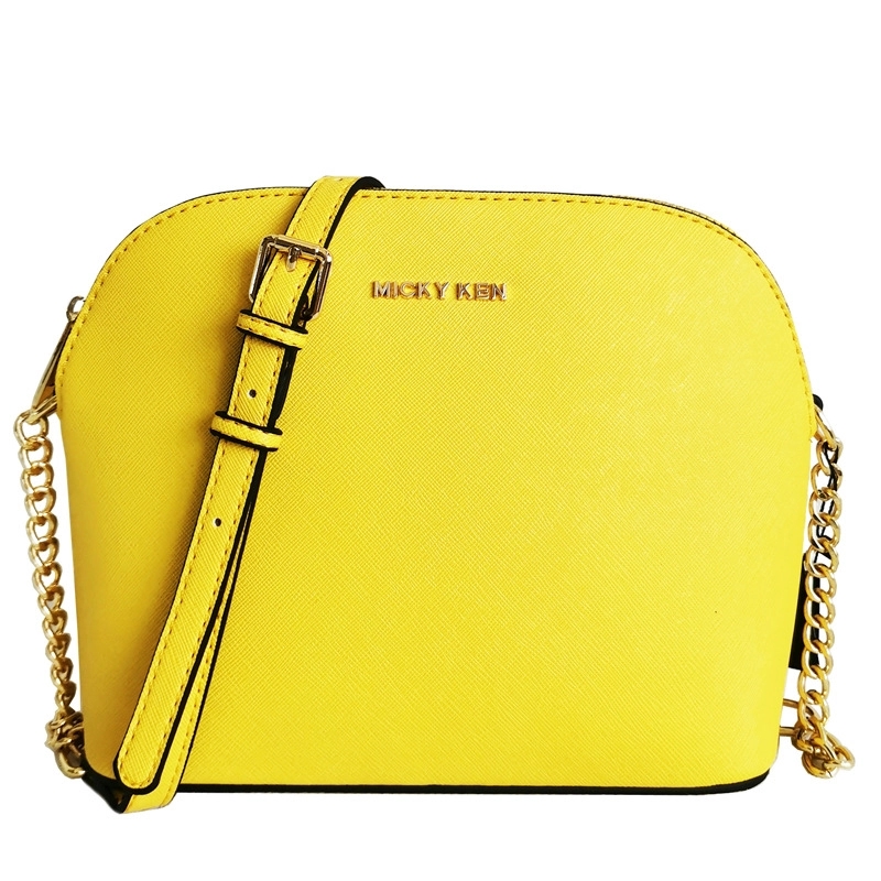 Cross Leather Shoulder Chain Small Shell Bag 7